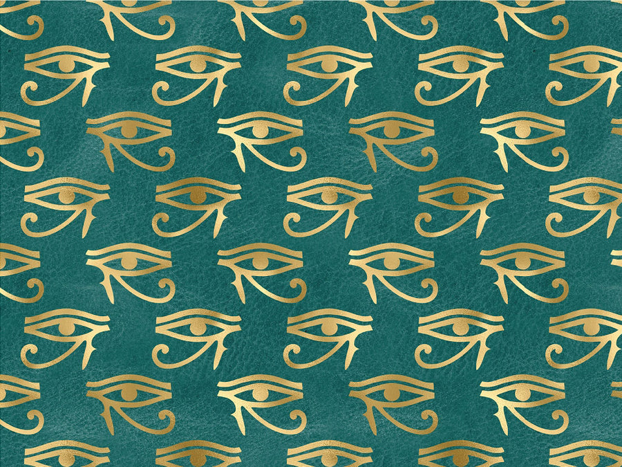 Blue Horace Egyptian Vinyl Wrap Pattern~Rwraps Series 914 Digitally Printed Vinyl Wrap~0