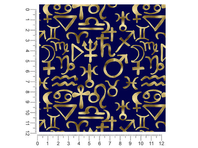 blue horoscopes astrology 1ft x 1ft Craft Sheets