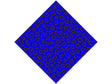 Blue Leopard Vinyl Wrap Pattern