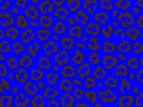 Blue Leopard Vinyl Wrap Pattern~Rwraps Series 914 Digitally Printed Vinyl Wrap~0