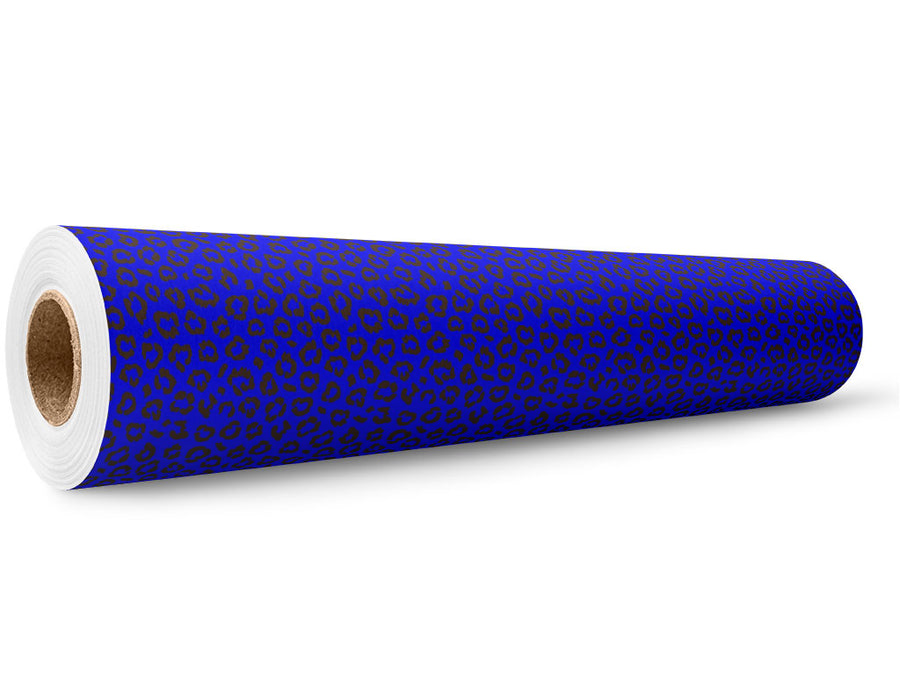 Blue Leopard Wrap Film Wholesale Roll~Rwraps Series 914 Digitally Printed Vinyl Roll~6