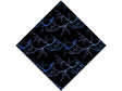 Blue Lightning Vinyl Wrap Pattern