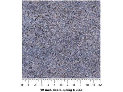 Blue Marmo Granite Vinyl Film Pattern Size 12 inch Scale~Rwraps Blue Marmo Granite Sizing Chart~2