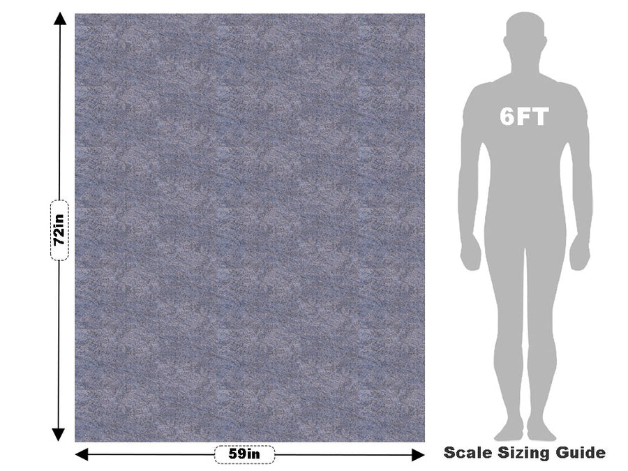 Blue Marmo Granite Vehicle Wrap Scale~Rwraps Series 914 Blue Marmo Granite Measurements~1
