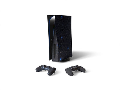 blue night science fiction Sony PS5 DIY Skin