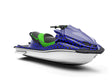 Blue Panther Jet Ski Vinyl Customized Wrap
