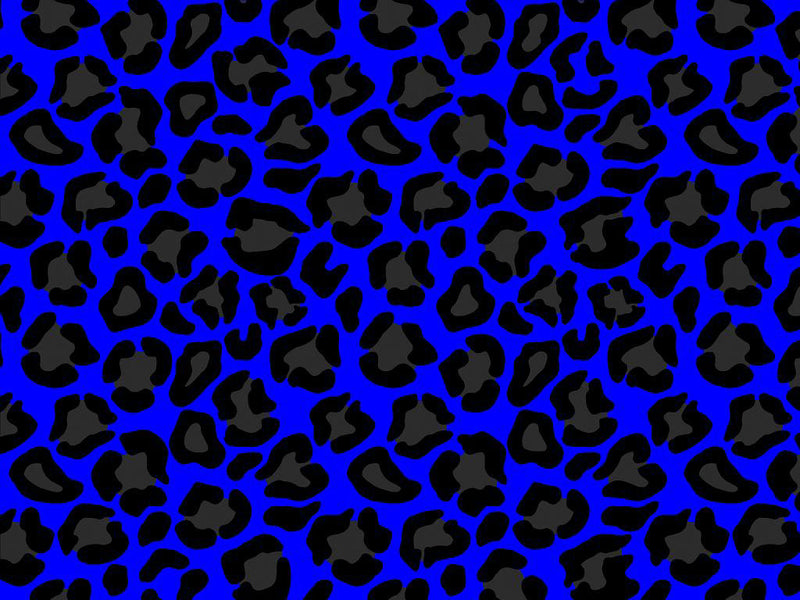 Blue Panther Vinyl Wrap Pattern~Rwraps Series 914 Digitally Printed Vinyl Wrap~0