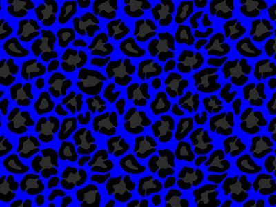 Blue Panther Vinyl Wrap Pattern~Rwraps Series 914 Digitally Printed Vinyl Wrap~0