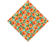 Blue Peachy Keen Fruit Vinyl Wrap Pattern