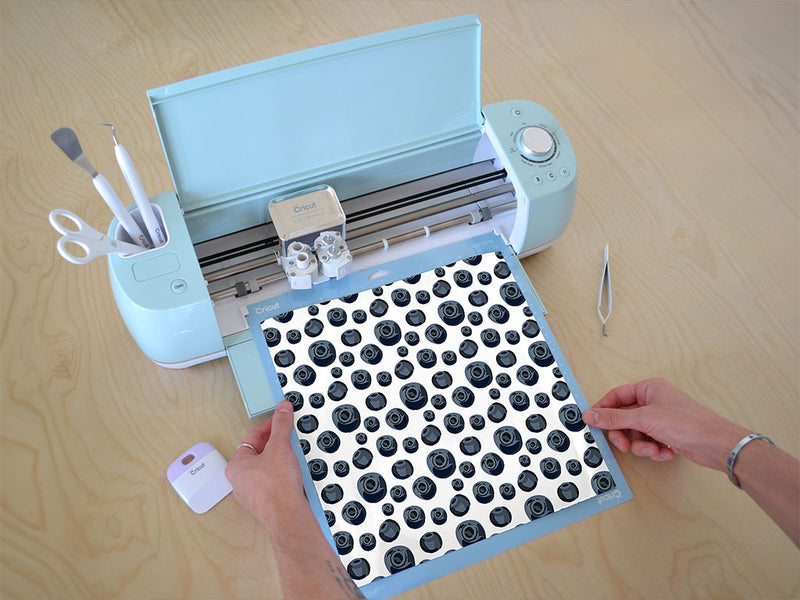 blue popcorn fruit Cricut Compatible Vinyl