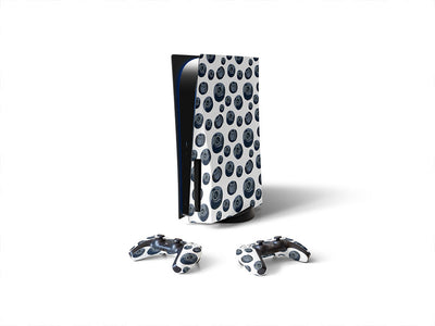 blue popcorn fruit Sony PS5 DIY Skin