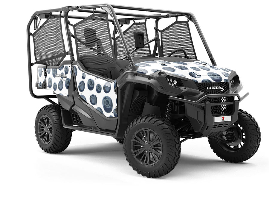 Blue Popcorn Fruit Utility Vehicle Vinyl Wrap