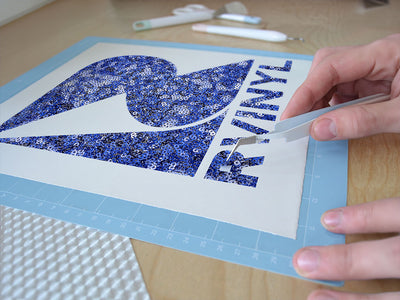 blue ribbon gemstone films Easy Weed Craft Vinyl