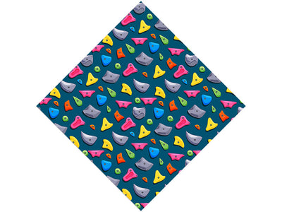 Blue Rock Wall Sport Vinyl Wrap Pattern