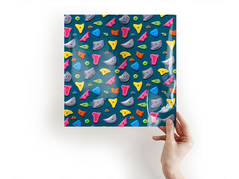 blue rock wall sport Craft Sheets