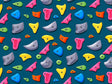 Blue Rock Wall Sport Vinyl Wrap Pattern~Rwraps Series 914 Digitally Printed Vinyl Wrap~0