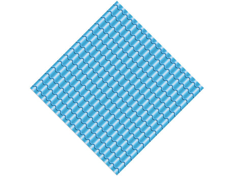 Blue Tile Vinyl Wrap Pattern
