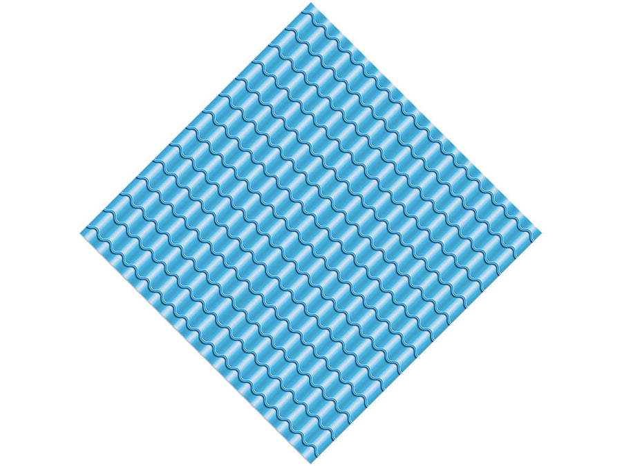 Blue Tile Vinyl Wrap Pattern