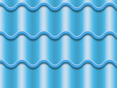 Blue Tile Vinyl Wrap Pattern~Rwraps Series 914 Digitally Printed Vinyl Wrap~0