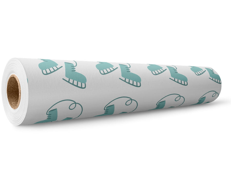 Blue Skates Sport Wrap Film Wholesale Roll~Rwraps Series 914 Digitally Printed Vinyl Roll~5