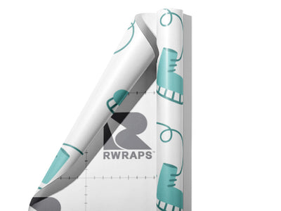 Blue Skates Sport Wrap Film Sheets~Rwraps Series 914 Blue Skates Sport Scrolled Sheet~3