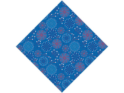 Blue Skies Americana Vinyl Wrap Pattern