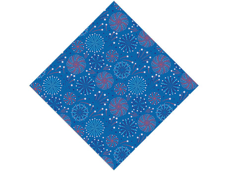 Blue Skies Americana Vinyl Wrap Pattern