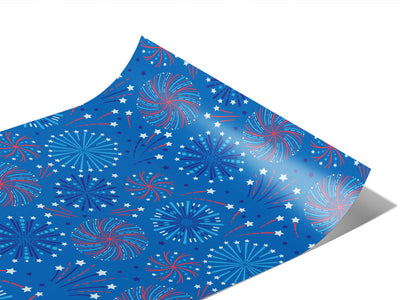 Blue Skies Americana Vinyl Wraps~Rwraps Series 914 Digitally Printed Vinyl Wrap~1