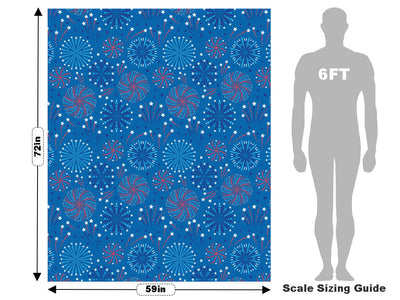 Blue Skies Americana Vehicle Wrap Scale~Rwraps Series 914 Blue Skies Americana Measurements~2