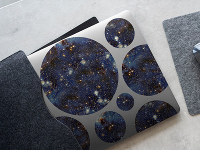 blue sky river science fiction DIY Laptop Stickers