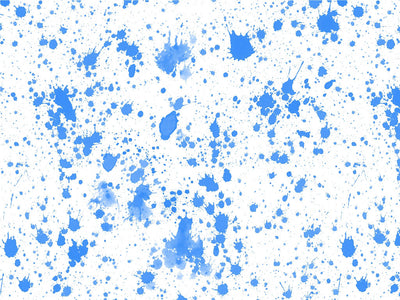 Blue Smears Paint Splatter Vinyl Wrap Pattern~Rwraps Series 914 Digitally Printed Vinyl Wrap~0