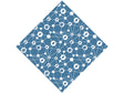 Blue Social Technology Vinyl Wrap Pattern
