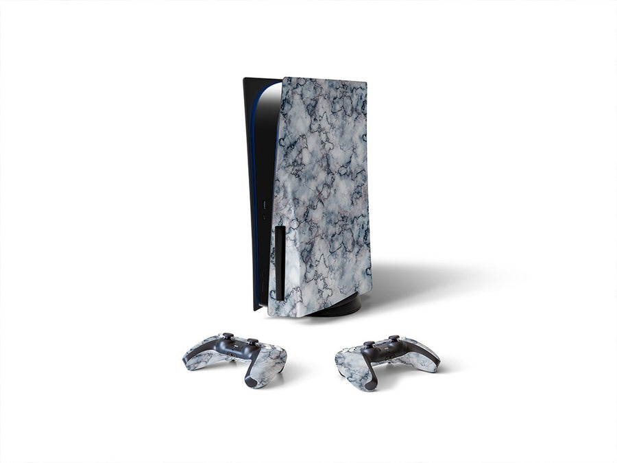 blue sodalite marble marble stone Sony PS5 DIY Skin