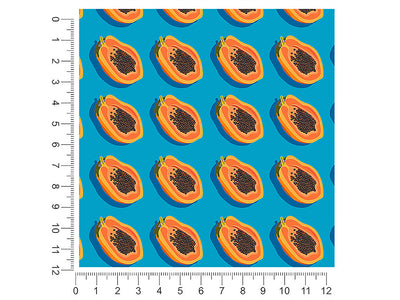blue solo fruit 1ft x 1ft Craft Sheets