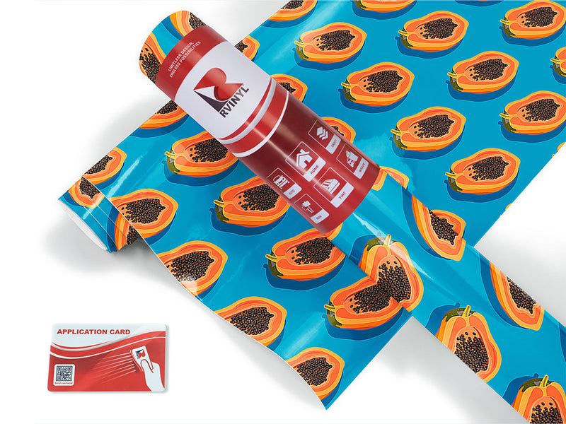 blue solo fruit Craft Vinyl Roll