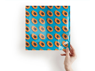 blue solo fruit Craft Sheets