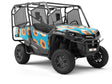 Blue Solo Fruit Utility Vehicle Vinyl Wrap