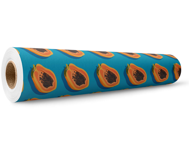 Blue Solo Fruit Wrap Film Wholesale Roll~Rwraps Series 914 Digitally Printed Vinyl Roll~5
