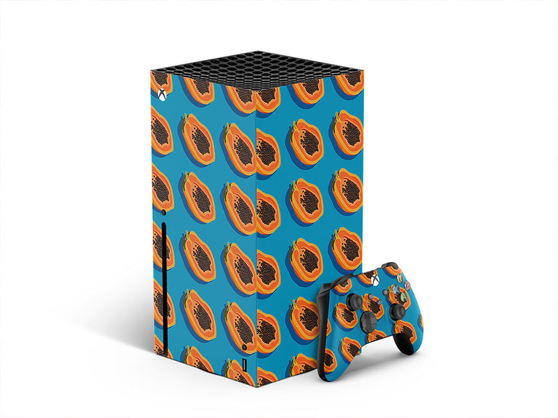 blue solo fruit XBOX DIY Decal