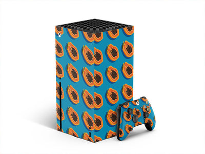 blue solo fruit XBOX DIY Decal