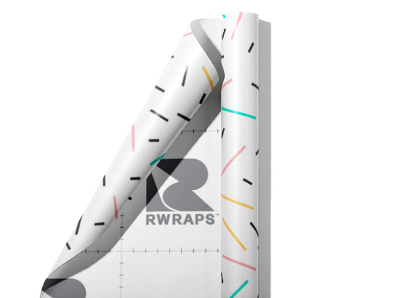 Blue Sprinkles Abstract Wrap Film Sheets~Rwraps Series 914 Blue Sprinkles Abstract Scrolled Sheet~3