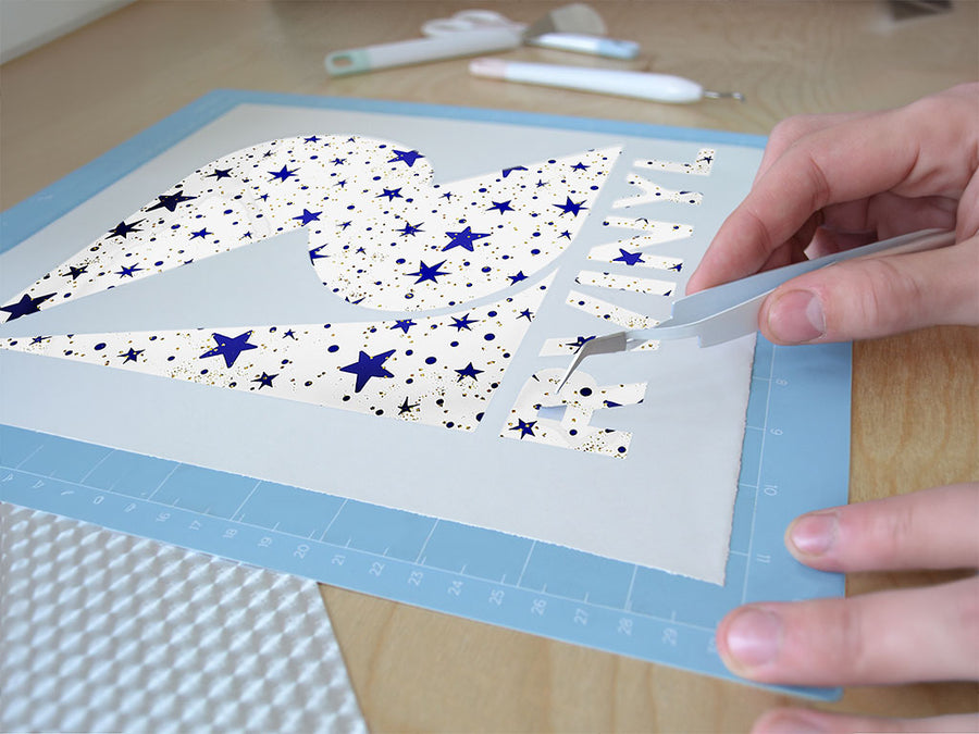 blue starlight astrology Easy Weed Craft Vinyl