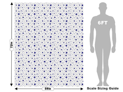 Blue Starlight Astrology Vehicle Wrap Scale~Rwraps Series 914 Blue Starlight Astrology Measurements~1