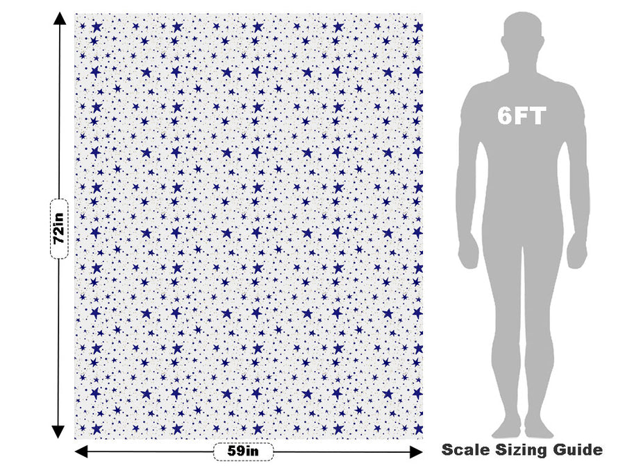 Blue Starlight Astrology Vehicle Wrap Scale~Rwraps Series 914 Blue Starlight Astrology Measurements~1
