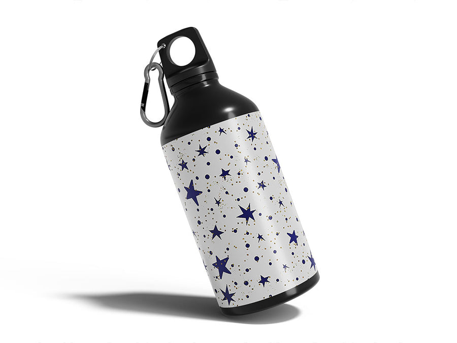 blue starlight astrology Water Bottle DIY Stickers