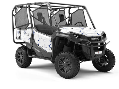 Blue Suns Astrology Utility Vehicle Vinyl Wrap