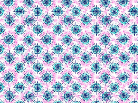 Blue Sunshine Tie Dye Vinyl Wrap Pattern~Rwraps Series 914 Digitally Printed Vinyl Wrap~0