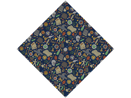 Blue Tails Witch Vinyl Wrap Pattern