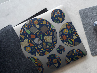 blue tails horror DIY Laptop Stickers