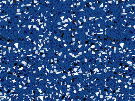 Blue  Terrazzo Vinyl Wrap Pattern~Rwraps Series 914 Digitally Printed Vinyl Wrap~0